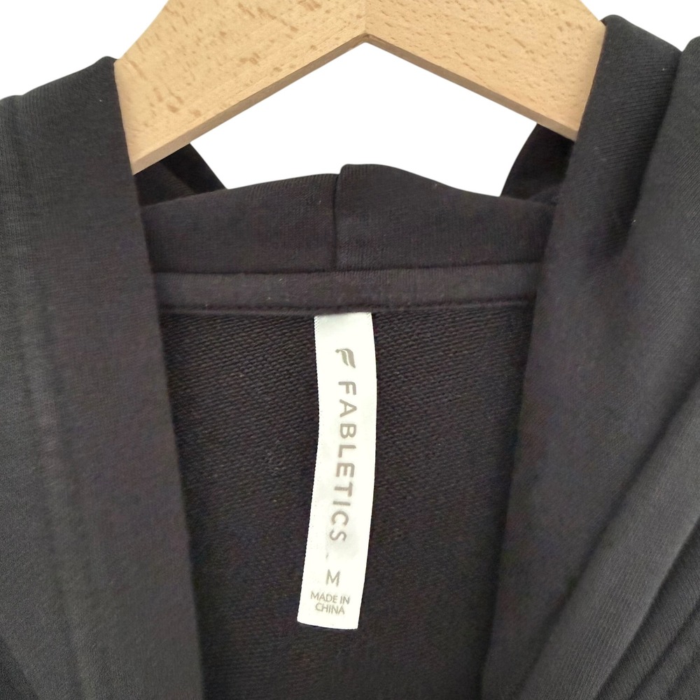 Fabletics Year Round Terry Hoodie Sweatshirt Size M - Picture 5 of 6
